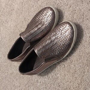 Ecco shoes Gold/Bronze Slip On Size 6-6.5